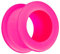 Piersando Silikon Flesh Tunnel Ohr Plug Piercing Ohrpiercing Extra Big Flexibel Weich Soft XXL 16mm Pink