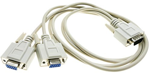 Cablematic PN02031510250152903 Passiv-Kabel Typ Y, 1 x VGA auf 2 x 30 cm