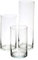 Royal Imports Vase dekorative Glaszylinder Mittelachse für den Haushalt oder Hochzeit 3er Set ohne Kerzen Claro