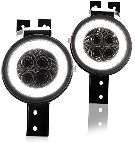 LIGHTDELUX LED Blinkleuchte Blinker mit Positionslicht Standlicht mit Zulassung Black Vision V-220102