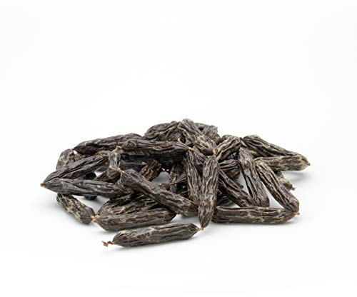 friGERA Saucisson de Cheval 144pcs 1000g – Faible Odeur, sans Gluten et sans céréales, friandises pour Chiens parfaites pour l'entraînement