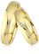 GIORO Loreto Eheringe Trauringe Hochzeitsringe massiv Gold *handgefasste Brillanten* Paarpreis Echtes Gold (18 Karat (750) Gelbgold)