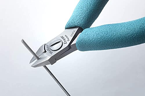 Weller Erem 576TX Kegelkopfschneider mit Hochpräzisen Schraubsystem für Leichtes Betätigen Ohne Überlappen der Backen, Ohne Wate (Flush), 115mm