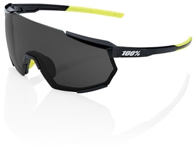 100% GAFAS Unisex Racetrap 3.0-Gloss Black-Smoke Lens Brille, Bunt, Einheitsgröße