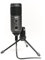 iggual - Microphone USB condensateur de 16 mm de diamètre - Microphone Compatible avec Windows, macOS, Android, PS4, PS5 - Couleur Grise