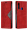 Repuled Custodia per Huawei P Smart Z / Y9 Prime 2019, in pelle PU di alta qualità, con scomparti per carte e tasca con chiusura magnetica, cavalletto (rosso)