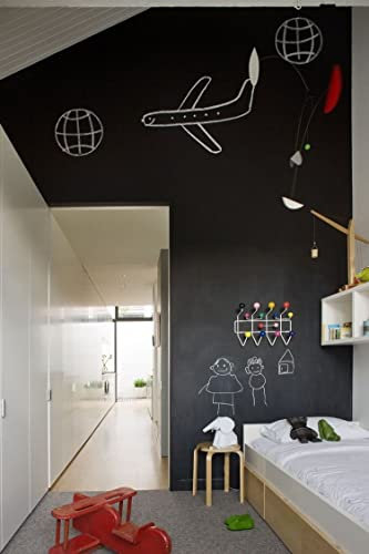 Magnet-Tafel-Folie Farbe: schwarz | 40 Größen | Preis-Leistung Top beschreibbar, abwischbar, magnetisch | Kreide Tafel Magnet Folie (160x120cm)