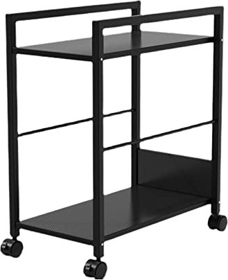 TOMYEUS CPU Stand Portable CPU Holde Cpu Stand Double-layer Pc Mainframe Tower Bracket Heavy-duty Mainframe Box Holder Multi-function Rack with Wheels Mobile CPU Stand