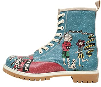 DOGO Vegane Damen Boots Stiefeletten - Party 41