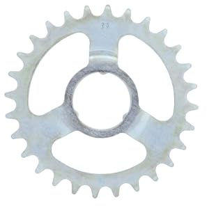 Esjot Unisex – Adultos Engranaje 03370491 Engranaje Enganche Plata, 28 Dientes