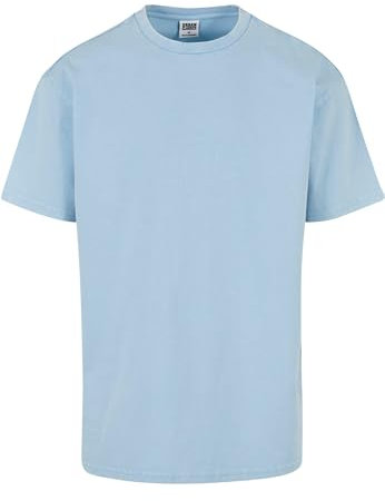 Urban Classics Herren T-Shirt Heavy Oversized Acid Wash Tee balticblue S