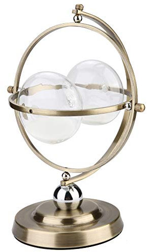 Sanduhr 15 Minuten, Metall Vintage Sanduhr Sanduhr Glas Rotierende Sanduhr Für Hochzeit, Zuhause, Bürodekoration