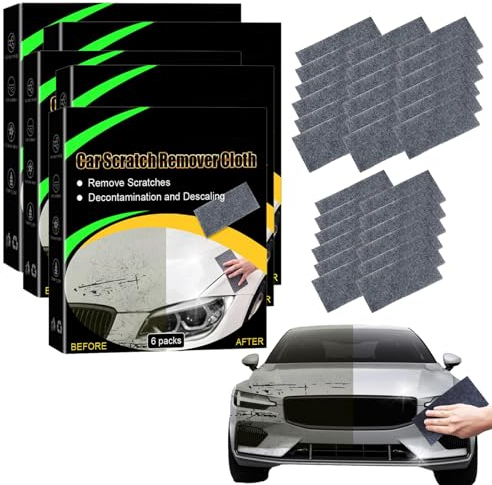 Nano Sparkle Paño de limpieza mágico para quitar arañazos de coche, paño Nano Magic para reparación de arañazos ligeros, cuidado de la pintura, limpieza de coches (30 unidades)