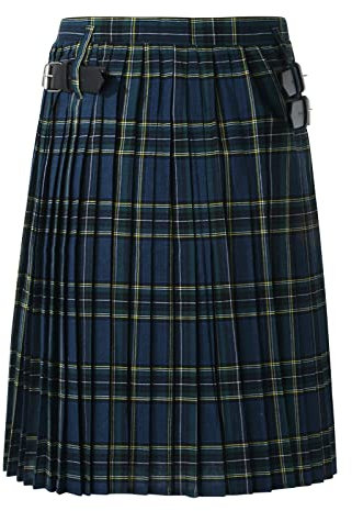 Kilt utilitaire traditionnel écossais pour homme - Jupe plissée vintage médiévale - Kilt écossais steampunk - Jupe plissée - Jupe utilitaire punk à carreaux - Costume de carnaval