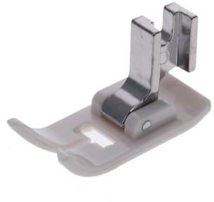 idovy ® - Pied articulé en téflon pour machines à coudre domestiques à tige basse Alpha, Singer, Janome, Juki, Elna, Lidl. (720LW)