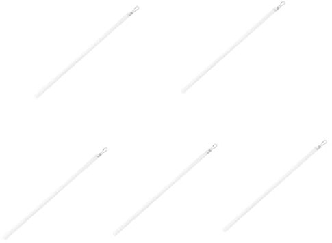 BESTOYARD 5stücke Gardinen Zugstange Mit Haken Transparent Für Vorhänge Und Jalousien Installieren Leicht Und Vielseitig Kompatibel Vorhangzubehör