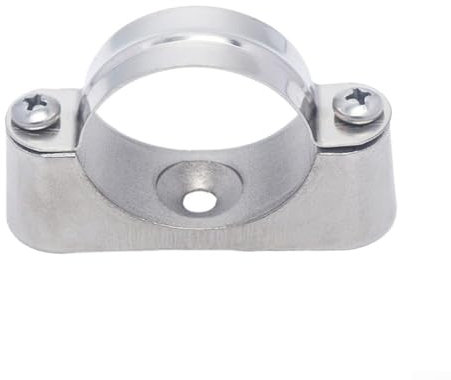 Edelstahl Rohrschellen Halterung Set für stabile und sichere Montage 10 Stück (20-22mm)