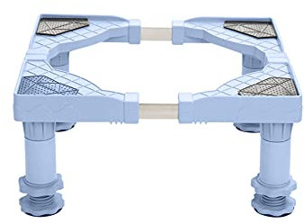 DFGHNBVC Washing Machine Base Refrigerator Washing Machine Base Stand Heightened Adjustable Fridge Stand Length 50-60Cm Washer And Dryer Stand Pedestal Stand For Vertical Air Cond,4Legs17