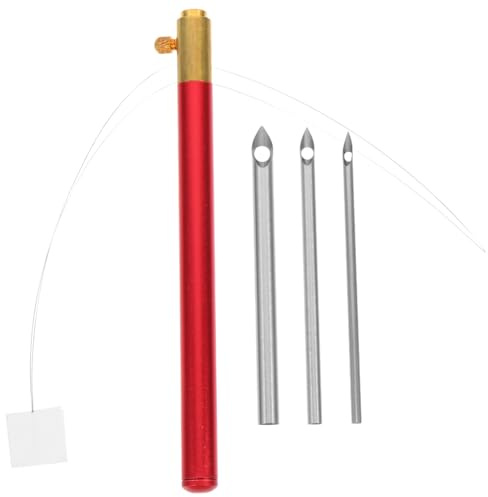Mobestech Punch Needle Sticknadel Satz Ergonomischer Griff Langlebige Sticknadel Für Anfänger Selbstgemacht Kreuzstich Stickerei Filznadeln Handarbeitszubehör