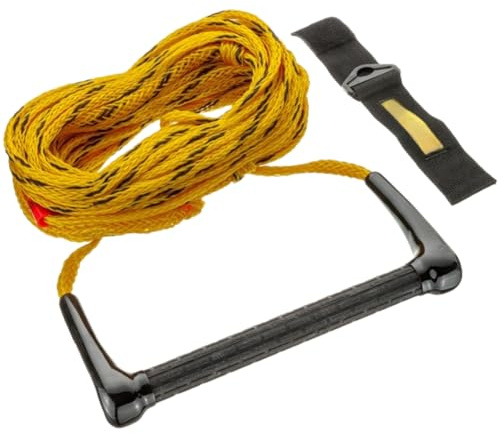 SageFurned Wasserskiseil für Schläuche und Wakeboarden – PVC-Abschleppseil mit Griff, UV-beständig, hohe Sichtbarkeit, Farboptionen für Schlauchboote, Wasserski, Rafting-Zubehör
