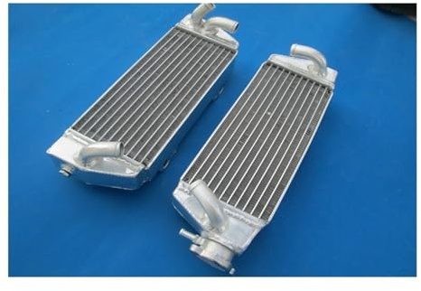 Dissipation thermique refroidie à l'eau pour moto Radiateur de refroidissement en aluminium for moto 250 SX EXC 1998-2003