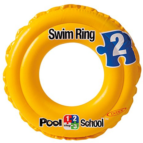 Intex Step 2 School Deluxe Swim Ring Pool (Yellow)