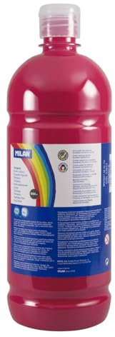 Milan 03833 Bouteille de gouache 1000 ml Magenta
