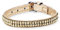 s. Oliver Damen-Armband Lederarmband Swarovski Elements Edelstahl Kristall metallic Rundschliff 21 cm - 544733