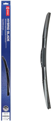 DENSO Hybrid-Wischerblatt DUR-043R (425 mm, für Rechtslenker): Leiser, langlebiger Wischer mit aerodynamischem Design und beschichtetem Gestänke aus Stahl. OEM-Qualität, breite Kompatibilität.