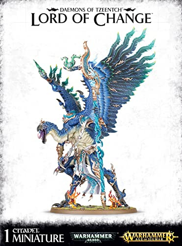 GAMES WORKSHOP 99129915028 Daemons of Tzeentch: Lord Change/Kairos Fate Weaver Action Figure