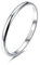 Gold Gala 925 Sterling Silber Band Ring Made in Italy (67 (21.3))