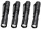4 Pack POCKETMAN XPE-R3 Linterna 9cm Mini Linterna LED Portátil con Clip para Bolígrafo Iluminación Exterior, Camping, Emergencia