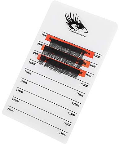Extension Ciglia Individuali 3D, Palette con Separatore per Ciglia,7-15mm Lunghezza Supporto per Extension Ciglia Finte per Trucco, Individual Lashes Extension Professionali Estensione per Ciglia