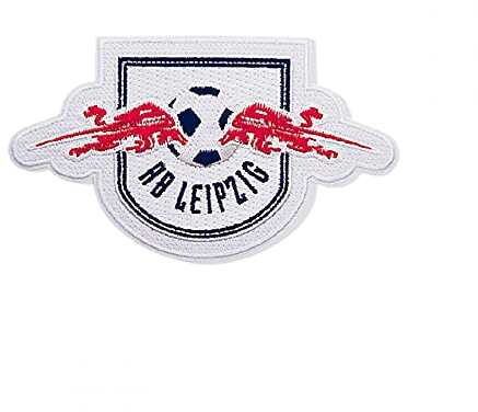 RB Leipzig Aufnäher - Logo klein - Patch RBL - Plus Lesezeichen Wir lieben Fußball