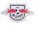 RB Leipzig Aufnäher - Logo klein - Patch RBL - Plus Lesezeichen Wir lieben Fußball