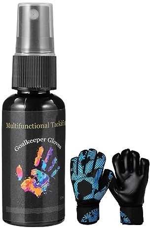 Pomrone Grip Spray Für Torwarthandschuhe, 30ml Torwarthandschuh-Reiniger Handschuh Kleber Spray Goalkeeper Gloves Glue Spray Fußball Handschuhe Spray Haftspray Für Torwarthandschuhe