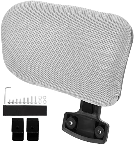 Toddmomy 1 Satz Stuhlkopfstützenbefestigung Verstellbares Stuhlkopfkissen Stuhlkopfstütze Zum Nachrüsten Von Bürostühlen Grau-3