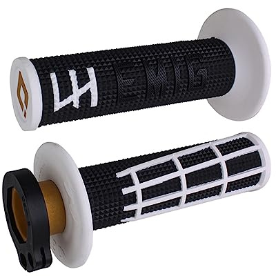 PUÑOS ODI EMIG 2.0 V2 LOCK-ON NEGRO/BLANCO