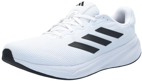 Adidas Response Sneaker für Herren, Weiß/Schwarz/Weiß, 11.5 US