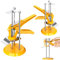 2 Stück Fliesenheber, Drei Säulen Heber für Gipskartonplatten, Verstellbare Höhe Plattenheber Tool, für Heben und Befestigen von Fliesen, Böden, Türen und Fenstern