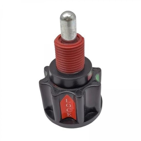 Ronyme 2xKnob Pin M16 für Heimtrainer, Heimtrainer, Ersatzteile, Ersatzteile, Schwarz und Rot, 2 STK