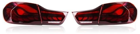 Auto Heckleuchte für BMW 4 Series F32 F36 2013 2014 2015 2016 2017 2018 2019,Wasserdichtes Blinklicht Wasserdicht Rücklicht Multifunktion Signallicht Sicherheit Licht,Red 1