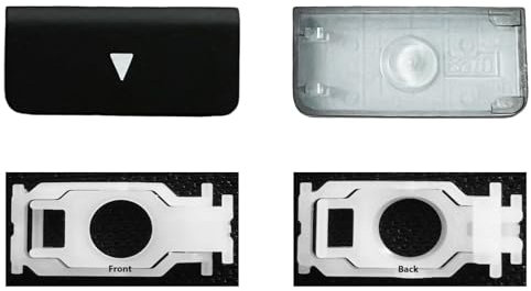 CTBDZ Tapa de llave individual con bisagra de repuesto para MacBook Pro M1 M2 A2141 A2251 A2289 A2338 A2442 A2485, repuesto para MacBook Air A2179 A2337 A2681 (tecla de flecha abajo)