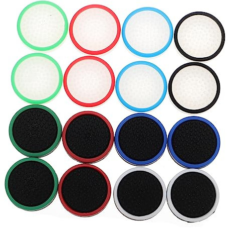 Gadpiparty 16piezas Joystick Grip Cover De Compatible y Personalización Para Controladores