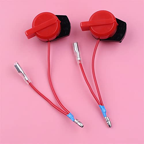 MKVAXR 2 pz/lotto Interruttore di arresto e spegnimento GX120 GX160 GX200 GX240 GX270 GX340 GX390 Parti ricambio for motore Kit interruttore per motosega