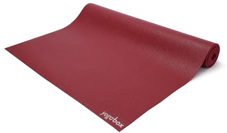 Yogabox Studio Yogamatte PREMIUM - 200 cm x 80 cm x 4.5 mm (LxBxH) - Fitnessmatte, Pilatesmatte, Gymnastikmatte - OEKO TEX 100 P1 - Made in Germany