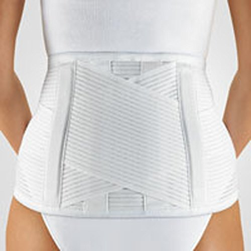 Bort VarioBasic Rückenbandage weiß Gr. L, Hüft- und Rumpfbandagen, Bruchbandagen