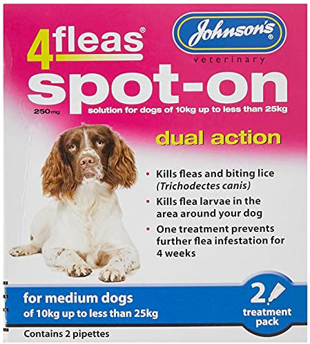 Johnson's 4Fleas Spot-On for Medium Dogs