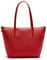 Lacoste Damen Nf2037po Umhängetaschen, Haut Rouge