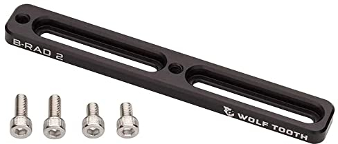 Wolf Tooth | B-RAD Base di montaggio 2 Slot | Accessori per bici Parti personalizzate Progettate con precisione